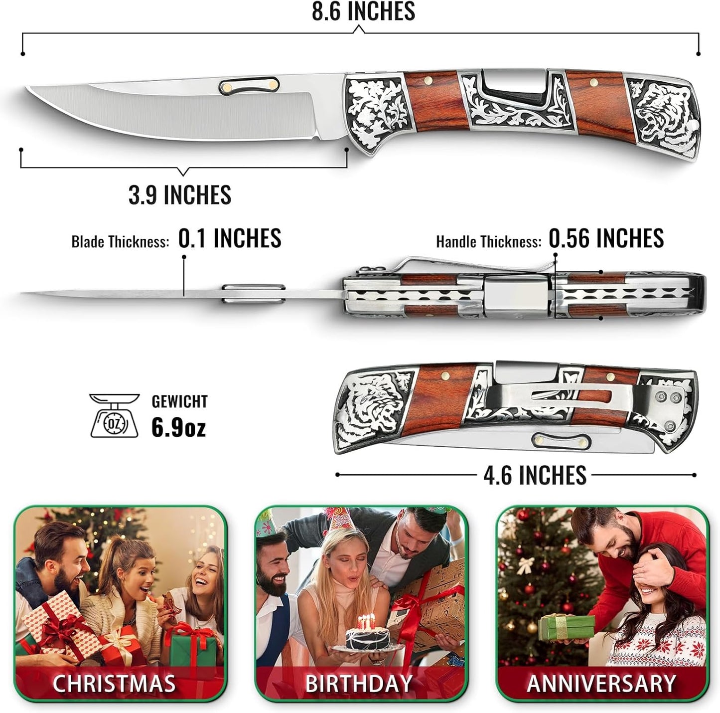 Silvercrest Gentleman Knife